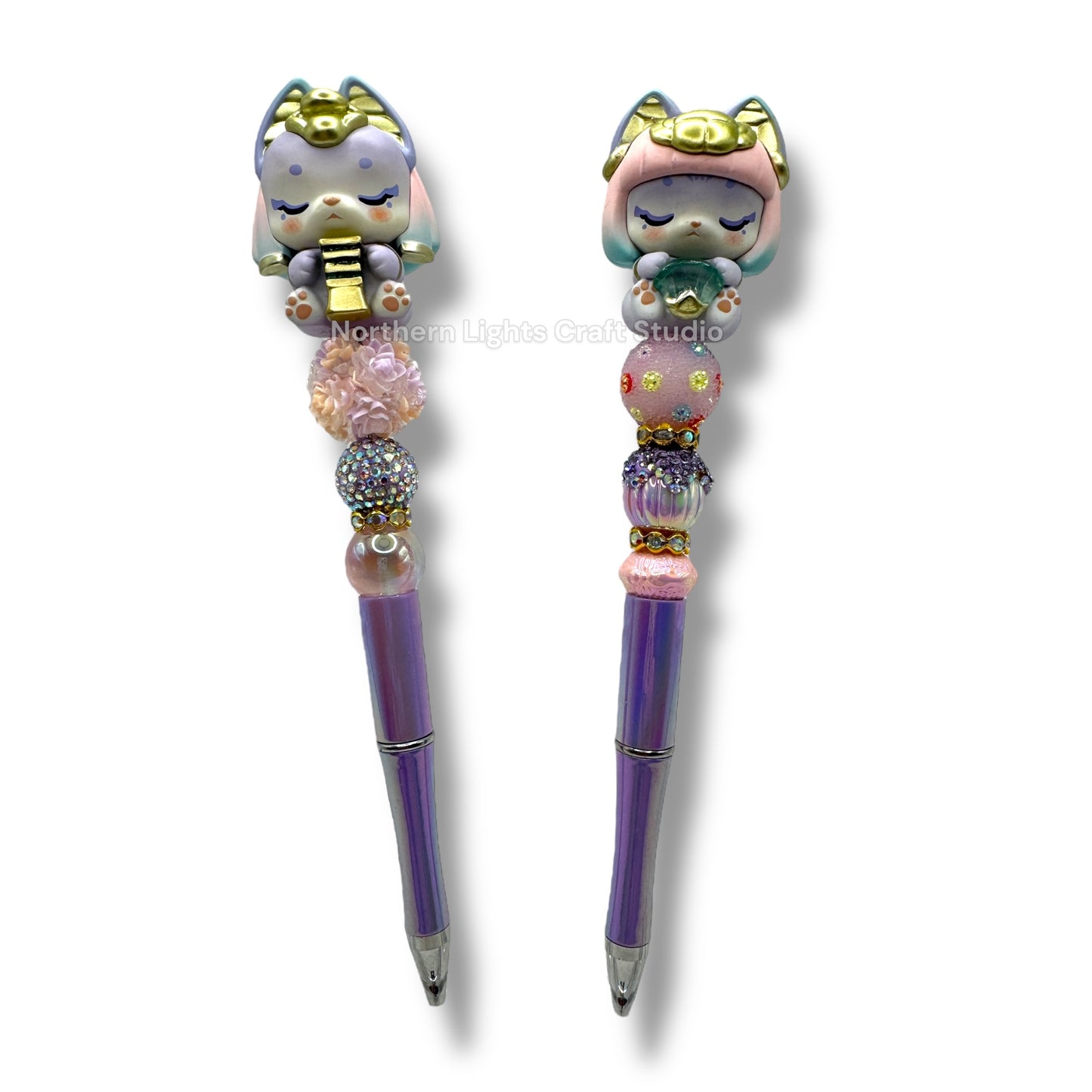 Egyptian Cat Character Pens