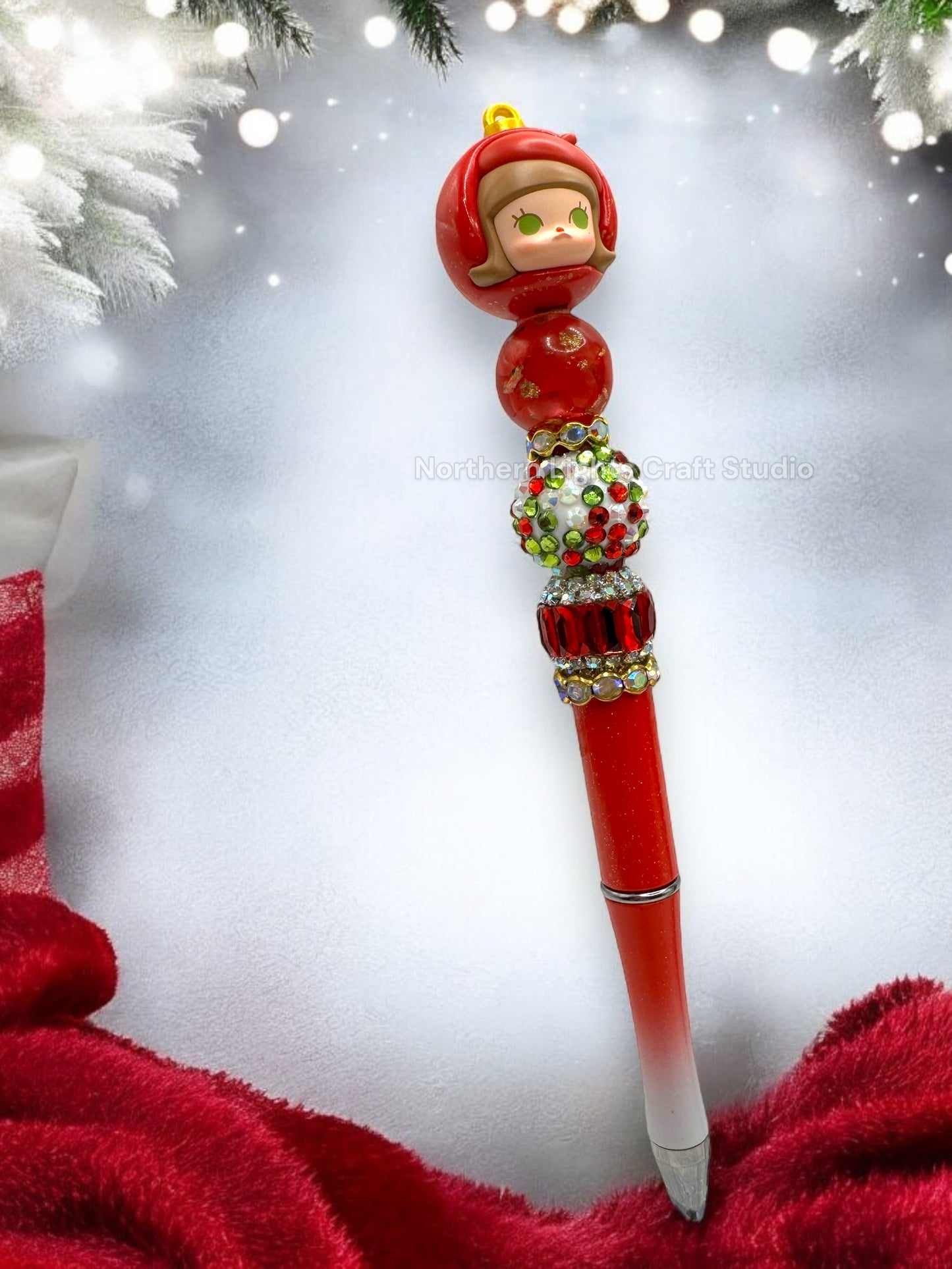 Christmas Character Pens - Labubu, Molly, Pucky Pens