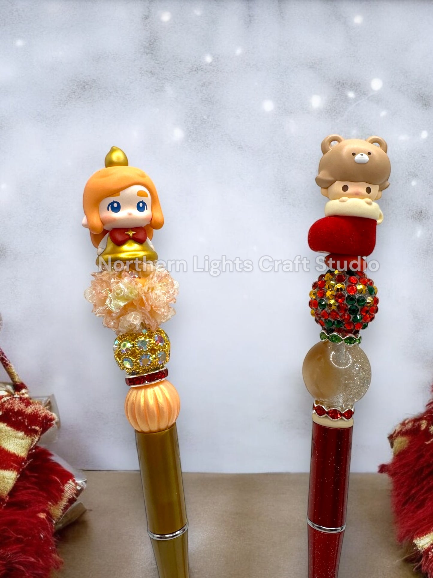 Christmas Character Pens