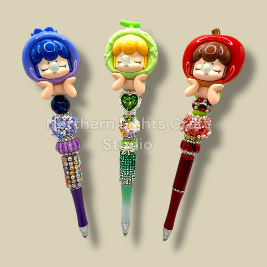 Bubble Gum Fruit Baby Doll Pen