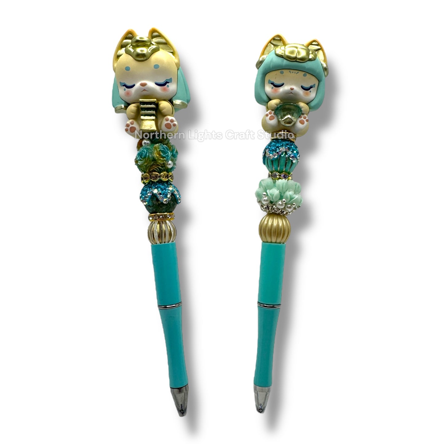 Egyptian Cat Character Pens