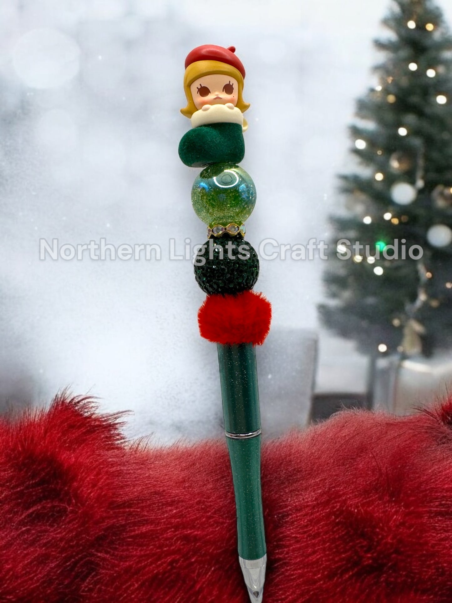 Christmas Character Pens - Labubu, Molly, Pucky Pens