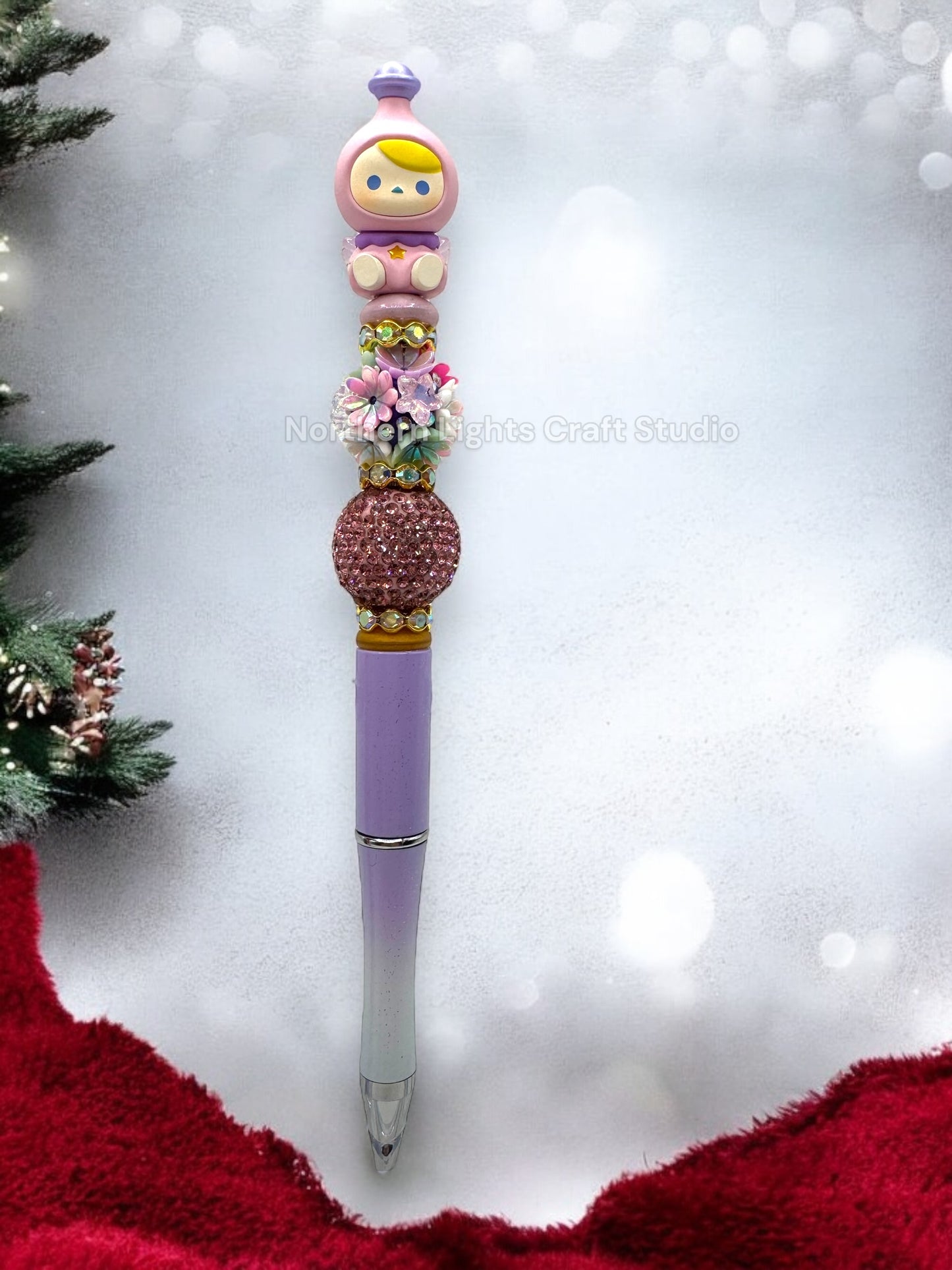 Christmas Character Pens - Labubu, Molly, Pucky Pens